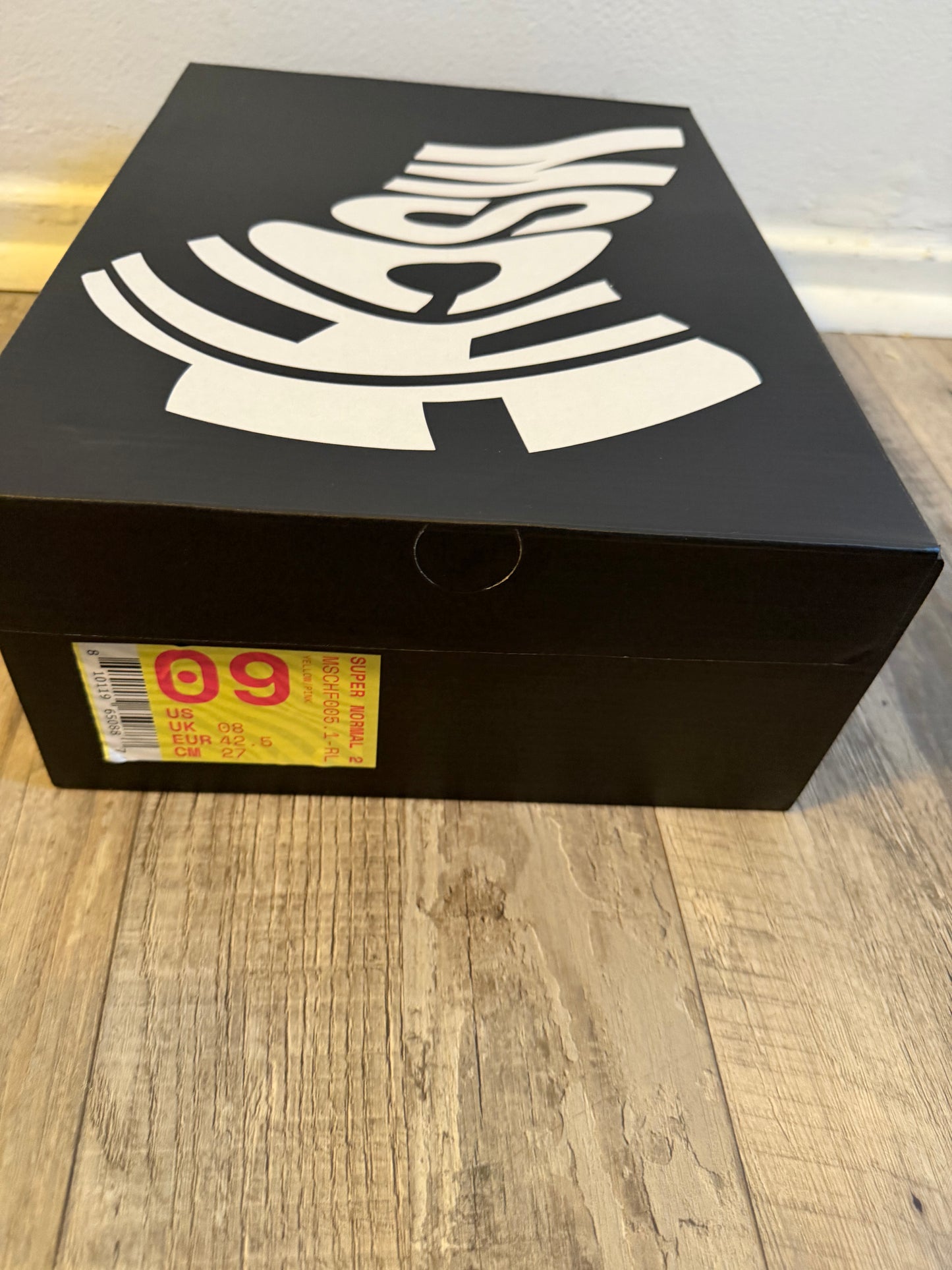 MSCHF Super Normal 2 Yellow Pink Limited Edition Sneakers – Size 9